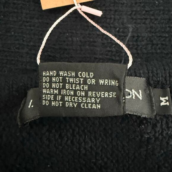 VTG 90s IB Diffusion Beaded Sweater Women’s M Holiday Ski Glam Angora Wool Blend - Picture 6 of 8